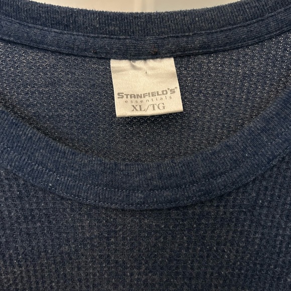 Stanfield navy blue base layer - Picture 3 of 5
